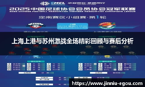 上海上港与苏州激战全场精彩回顾与赛后分析